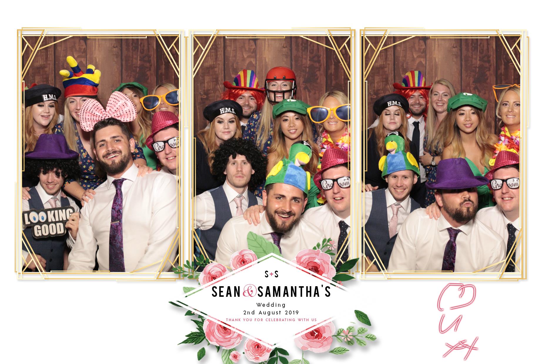 Samantha & Sean's Wedding | View more photos from the event at gallery.myphotoboothexperience.co.uk/u/MyPhotoBoothExperienceLtd/Samantha-Seans-Wedding